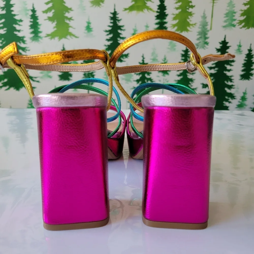 New Pop Kallie Heeled Sandal. - Picture 5 of 9